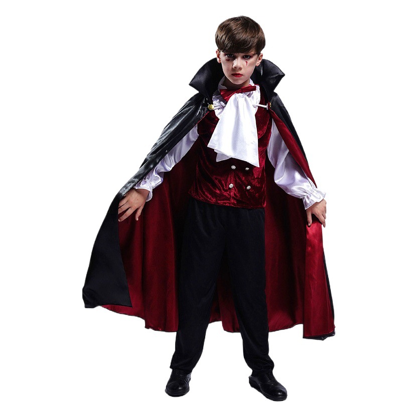Transfronterizo de Halloween niño vampiro traje Cosplay fantasma Festival traje