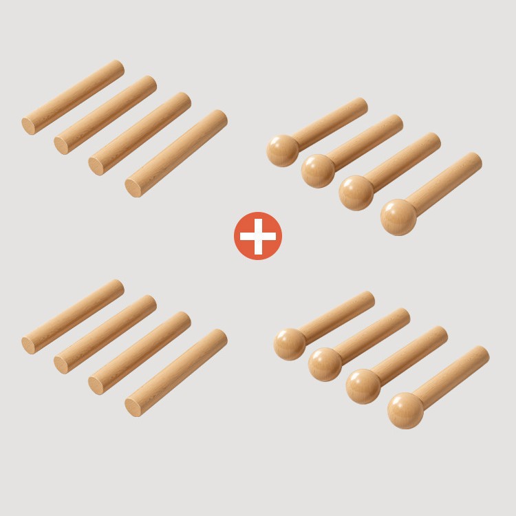 Accesorios de tablero de agujero de madera maciza gancho de estante universal palo de cerilla agujero redondo palo de madera capa partición madera