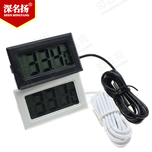 Electronic digital display digital thermometer TPM-10 fish tank refrigerator water temperature meter thermometer