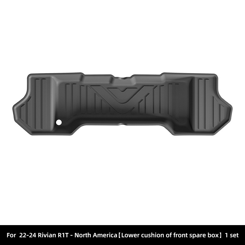 22-24 Rivian – Shiyong Modelə uyğun ayaqaltı - 22-24-rivian-r1t-front-trunk-lower-mat-north-america