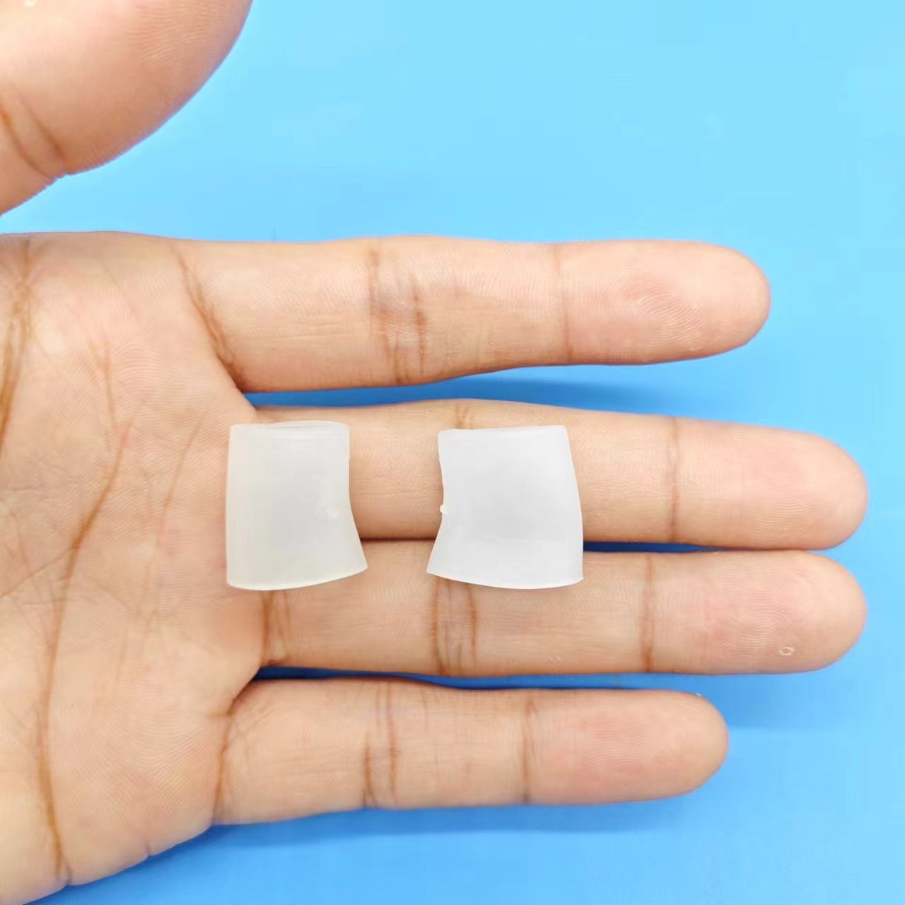 Cubierta del dedo del pie de silicona cubierta de cuidado del pulgar cubierta del dedo del pie cubierta protectora del dedo gordo valgus cubierta del dedo del pie superpuesta