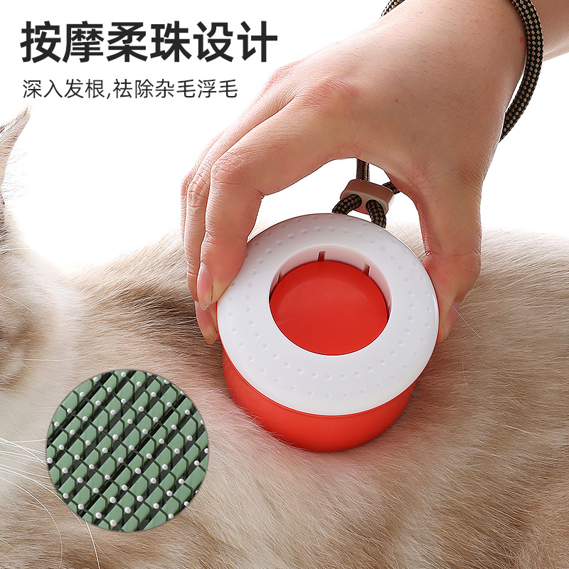 Z pein de belleza pein de depilación de mascotas doble pastel autolimpiante pein T8 agujas flotantes pein de masaje de mascotas al por mayor