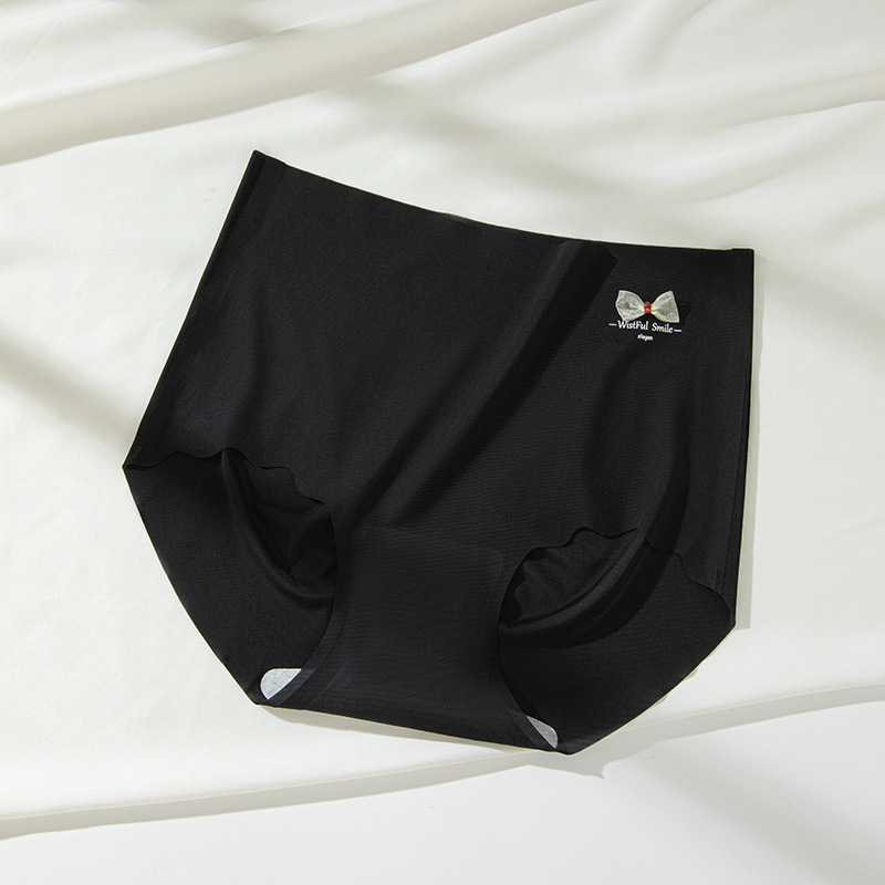 Bragas sin costuras, entrepierna antibacteriana de algodón puro para mujer 2024, nueva seda de hielo, secado rápido, sin pellizco, cadera, cintura alta, mujer, refrescante