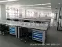重型桌面定制灰色钳工台