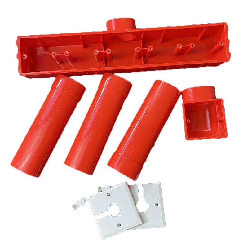 Типовая 86 ТВ фоновый короб PVC пять - объединённый аудио-визуальный нижний box 63*45 огнестойкий выключатель встроенный быстрая загрузка плоская трубка коробка