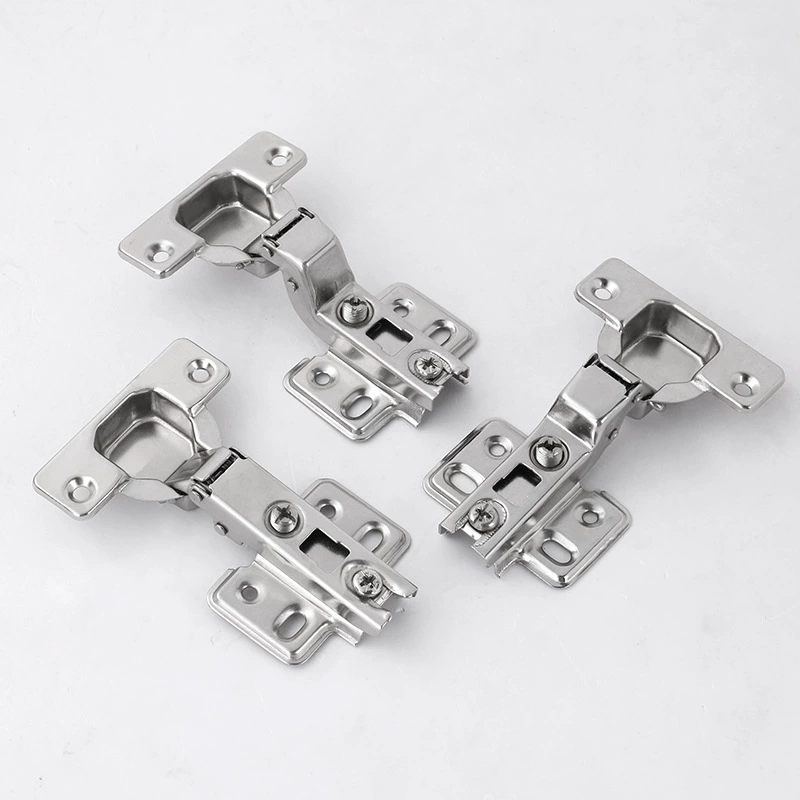 Cold-rolled steel hinge cabinet door spring hinge open-end shallow cup damping hardware hinge buffer hydraulic hinge