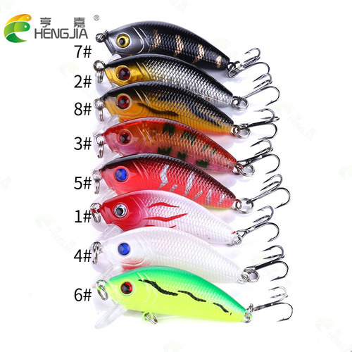 Microbait Minollua bait mini 5CM water surface bass fake bait Lua fishing bait hard bait wholesale road sign