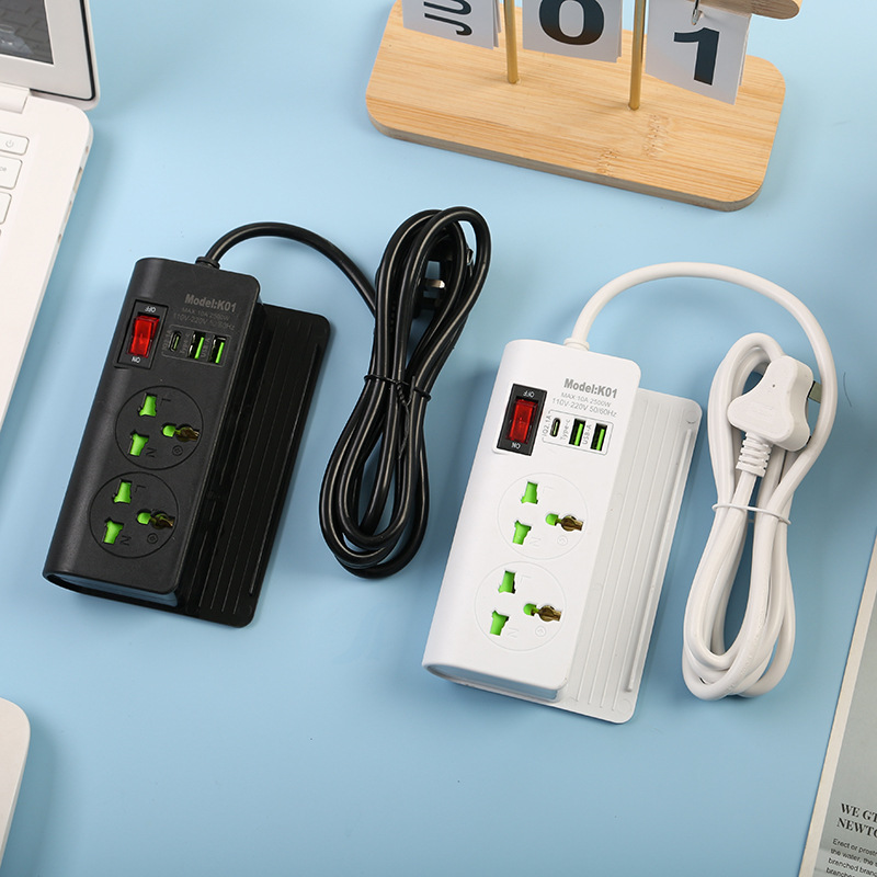 K01#跨境插线板手机充电插线板电商欧式英式美式葡萄牙俄罗斯南非