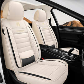 固腰汽车座垫纳帕皮全包四季座椅皮革通用座椅垫汽车坐垫