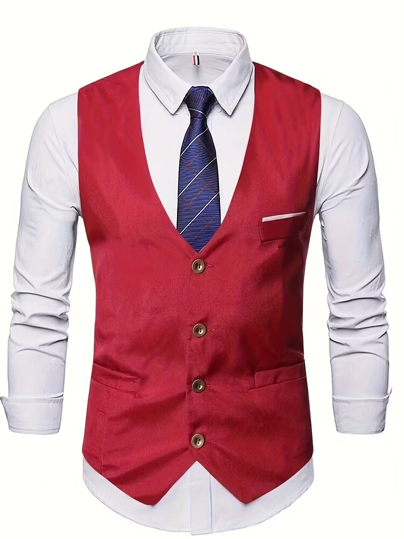 Verano nuevo estilo europeo chaleco de color sólido para hombre chaleco de traje casual de gran tamaño chaleco para hombre chaleco chaleco chaqueta fina