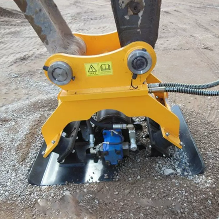 路面工程机械夯实机 道路铺设夯实机 挖掘机液压平板夯实器