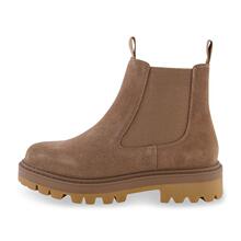 D 44163 Soft Leather Round Toe Chelsea Boots ��ƤԲͷ�ж���
