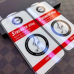 Applicable to iPhone15Pro Edge Film Apple14Pro Screen Glass Protection Film 15plus Non-Breaking Edge Film