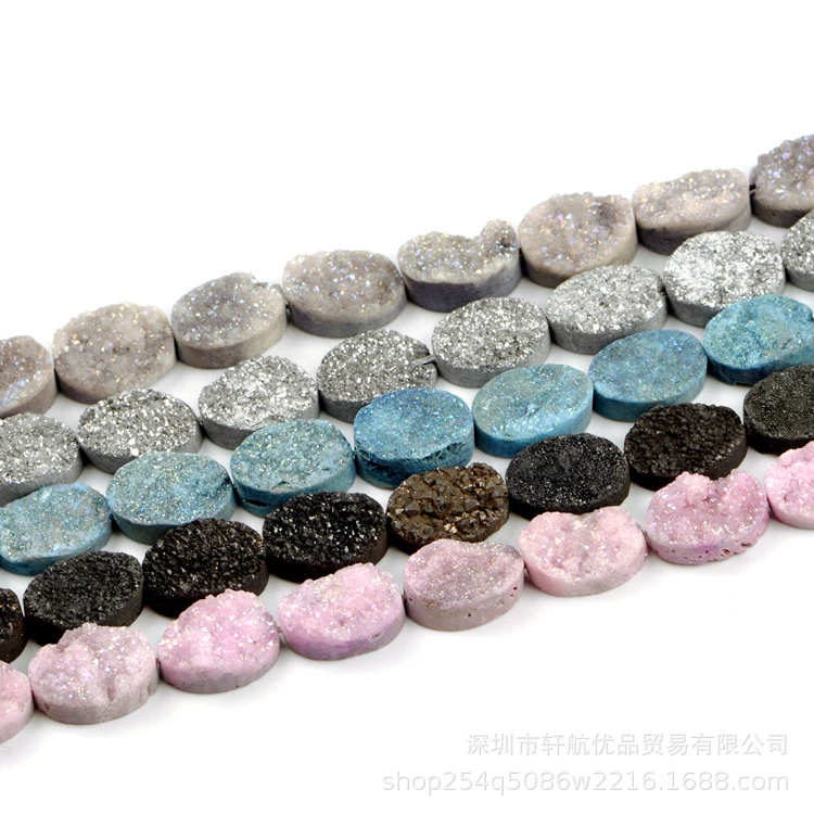 Neon matte quartz accessory handmade, 18mm