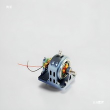 復古模型甲醇微型發電機馬達機芯金屬外殼微型汽油發電機12v