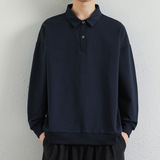 Осенняя футболка polo, рубашка, однотонный базовый приятный телу трендовый лонгслив