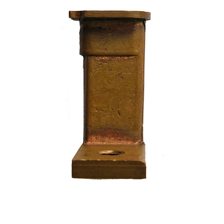 广东精密热锻造厂 汽车铜导电柱配件 锻打毛胚+表面处理 厂家直售