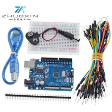 arduino R3���T�W��DIY�׼� 400������� ���� R3���� 9V늳ؿ�