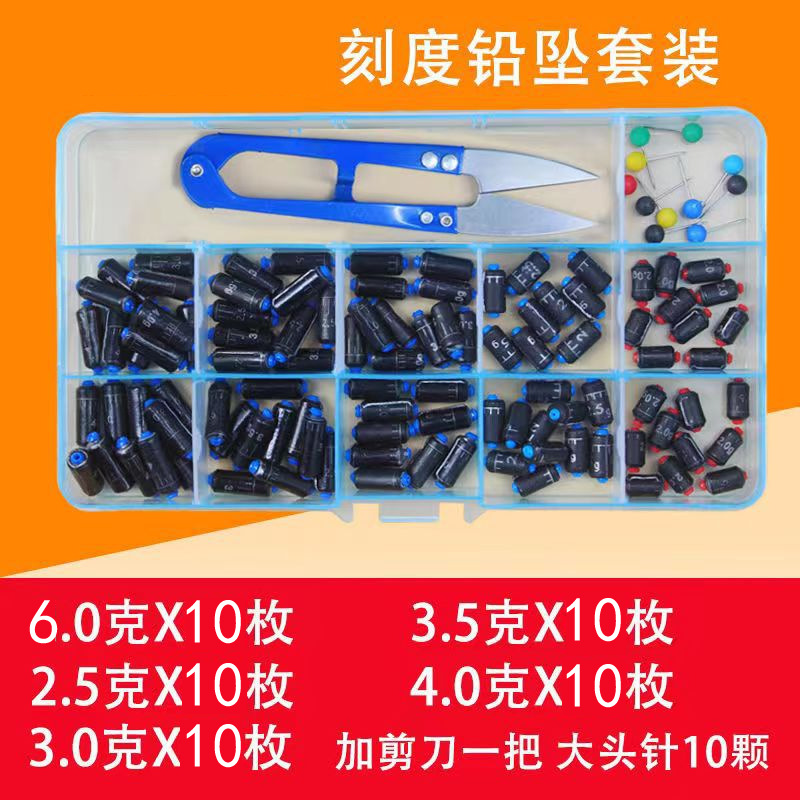 Box, scissors, 3 gram, 5 gram, 4 gram, 5 gram, 6 gram, 10 pieces