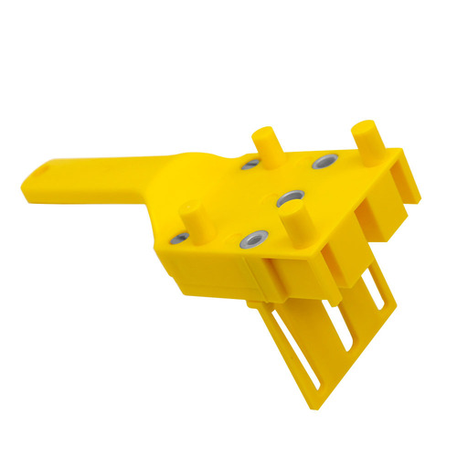 Woodworking straight hole punch box ABS handheld wood board connection opening drilling locator woodworking tools