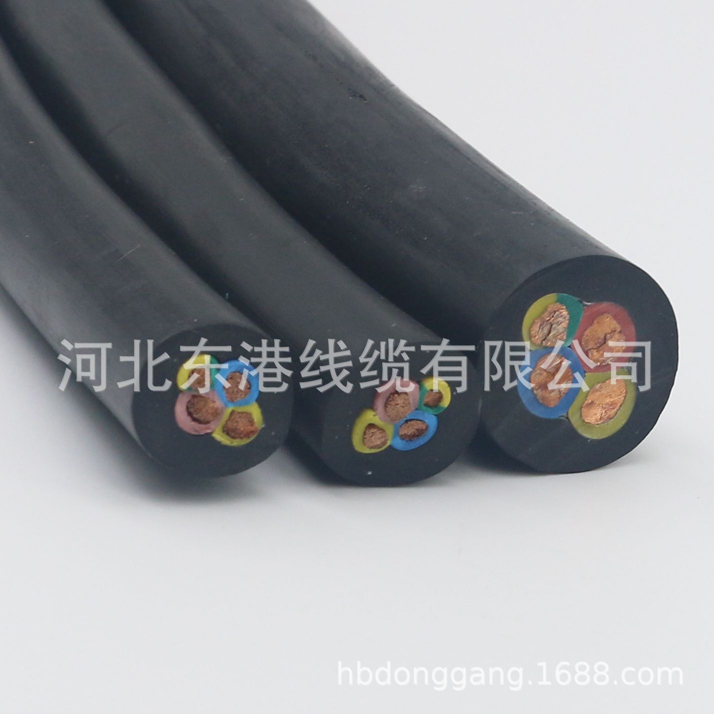 工厂直销YCW YC 双层橡胶护套软电缆3×25