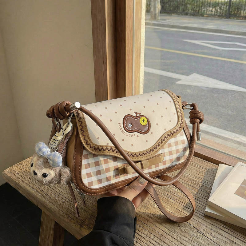 Borsa a tracolla color-block elegante borsa a mano donna moda_voghion.com