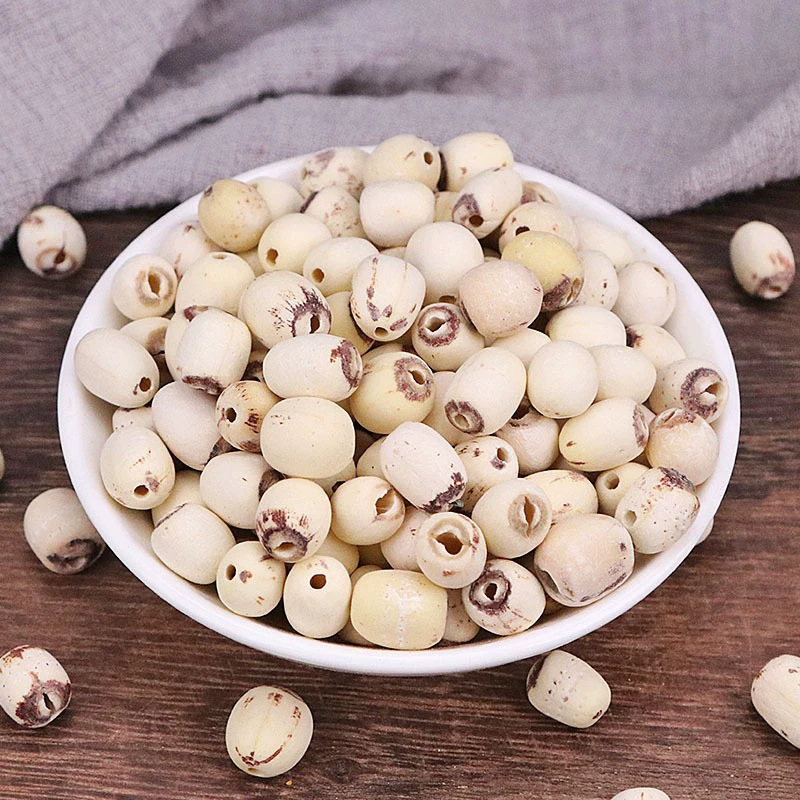White Lotus Seeds Bai Lian Zi 500g Dried Core-Removed Seeds for Tea Soup and Congee specifications