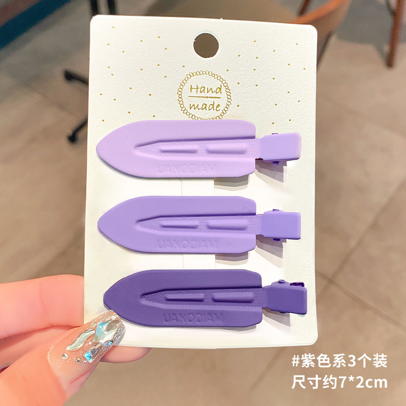 La nueva horquilla de dopamina rosa, la horquilla de flequillo lateral de alta calidad, los accesorios para el cabello de principios de primavera dulces y lindos, la pinza lateral de todo fósforo