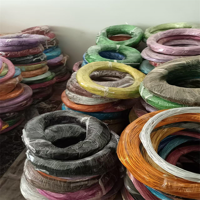 手工柔软盆景黑色彩色铝线 园林氧化铝线 铝扁线扁丝1060铝线调直