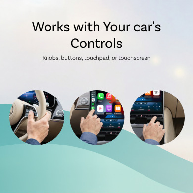 Cross-Border Popular Wireless Carplay Box Android Auto Two-In-One In-Car Smart Box Module Adapter