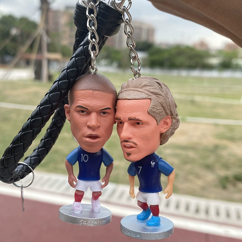 Фигура-кукла кино World CupPortugal Ronaldo Mbappe Messi Kane Yamal брелок-ключница