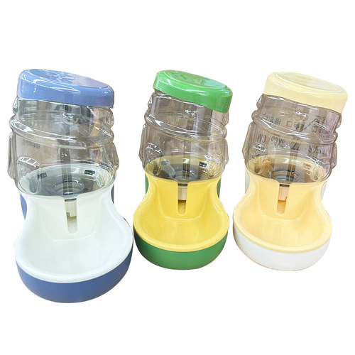 Pet cat water dispenser cat food and dog food automatic water feeder cat and dog water fountain drinking water unplugged