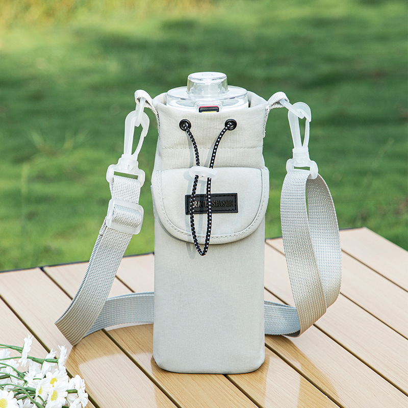 Portable Water Cup Cover, Travel Cross-Body Water Bottle Bag, Outdoor Portable Water Bottle, Mobile Phone Cross-Body Bag, Men's and Women's Thermos Cup Cover Portable Water Cup Cover, Travel Cross-Body Water Bottle Bag, Outdoor Portable Water Bottle, Mobile Phone Cross-Body Bag, Men's and Women's Thermos Cup Cover