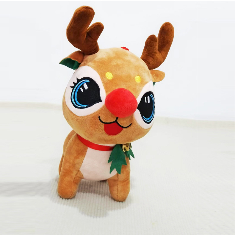 Navidad muñeca de peluche de juguete lindo Navidad alce muñeca grande regalo de Navidad regalo ciervos