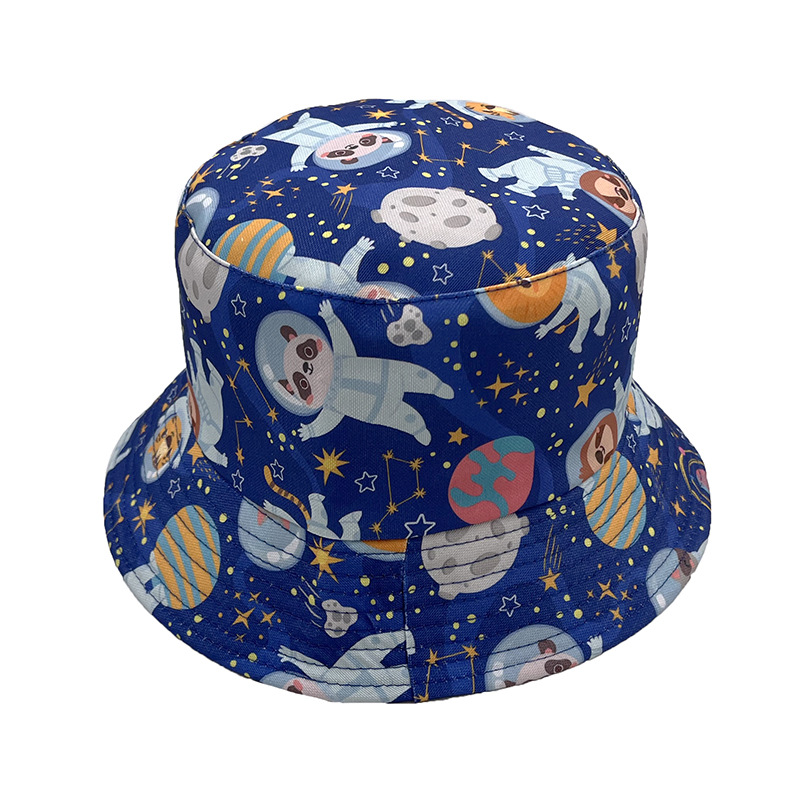 Unisex Basic Cartoon Flat Eaves Bucket Hat display picture 3