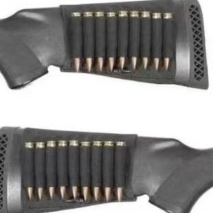 Outdoor 9-Hole Cs Shotgun Stock 223 Bullet Bag