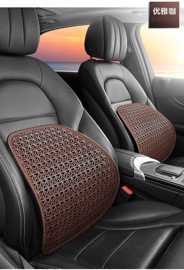 Summer Honeycomb Sedentary Gel Gel Car Waist Breathable Office Children's Cool Mat Waist Cushion Ice Cushion Pillow
