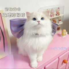 猫の装飾品、夢の猫の首飾り、蝶ネクタイ、写真小道具、子猫、子犬、ペットアクセサリー、ギフト、送料無料