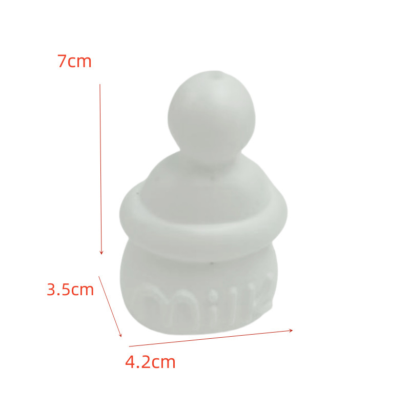 儿童过家家仿真奶瓶塑料玩具配件可吸水喷水玩具奶瓶娃娃配件奶嘴|undefined