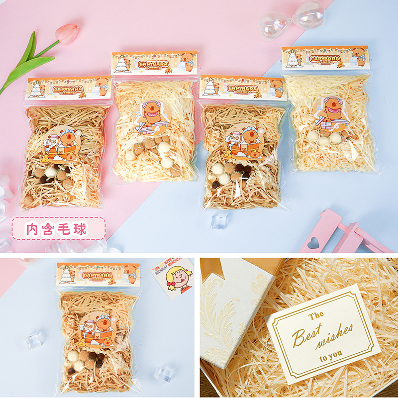 Warm Winter Dolphin Raffia with Hair Ball Shredded Paper Raffia…