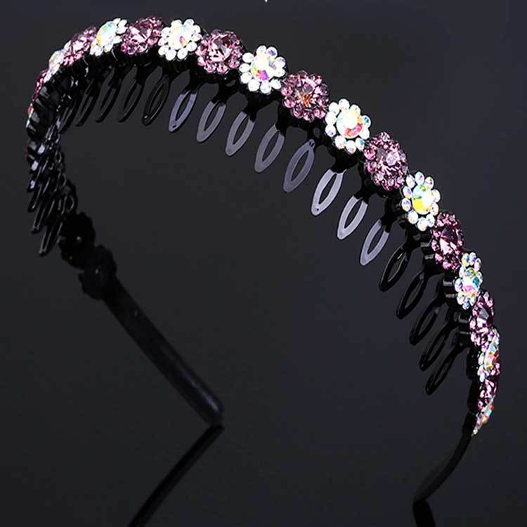 Al por mayor diadema dentado antideslizante simple horquilla todo partido horquilla cara lavado tocado hembra horquilla pelo banda Accesorios