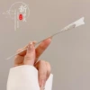 Chinese hairpin white jade