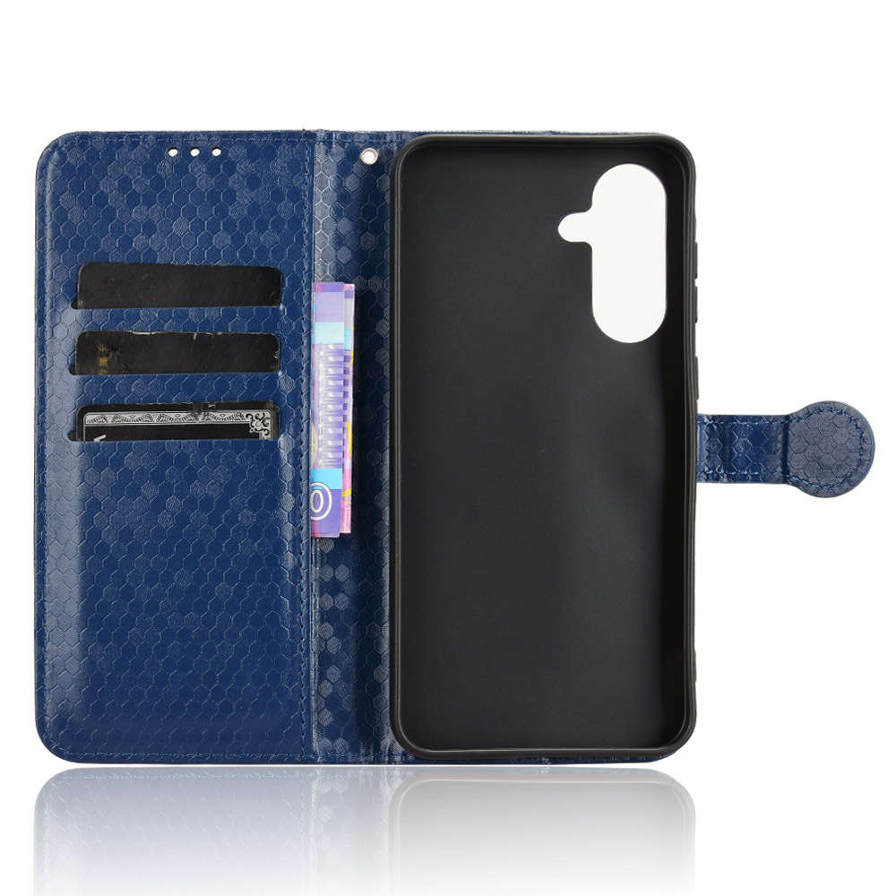 Punktemuster Lederhülle Für Samsung Galaxy A36 Mit Kartenfach_voghion.com