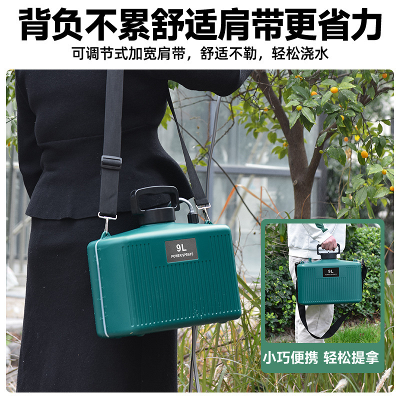 新しい家庭用肩掛け電動噴霧器小型園芸スプレーボトル消毒ポータブル噴霧器|undefined
