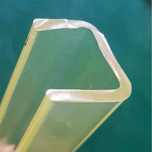 3040 Square Tube Polyurethane Sheath Rubber Sleeve Protective Sleeve U-Shaped Sleeve Shelf Turnover Box Work Station Equipment Accessories