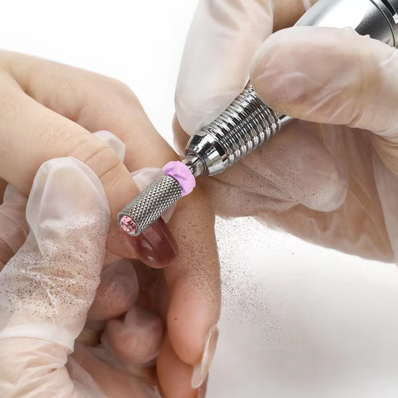 De gama alta de uñas duro taladro de acero de tungsteno de molienda cabeza rápida eliminación de uñas máquina de molienda eléctrica herramienta especial taladro de molienda