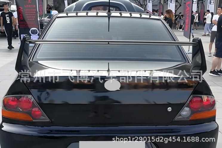 Suitable for Sedan Universal Rear Wing Mitsubishi Lancer Lingshuai Wingshen Old Civic Modified Sports Style Fixed Wing