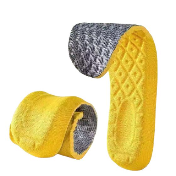 Sports Insoles Feeling Super Soft Men's and Women's Breathable Students Military Training Insoles High Elastic