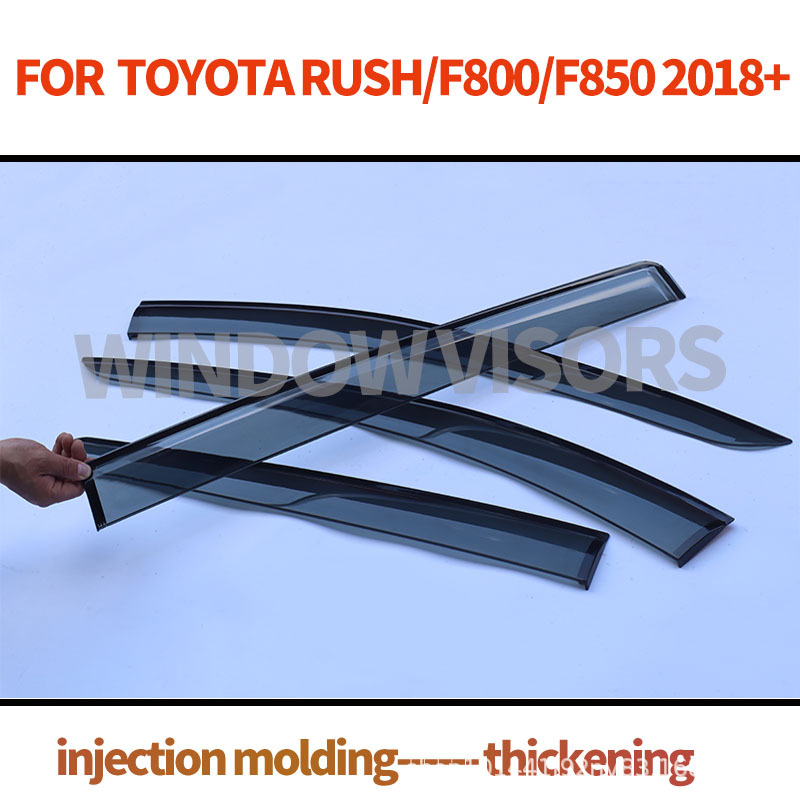 Cross-Border Applicable for Toyota Rush 2018-2022 Models, Ps Material Car Window Rain Shield Modification