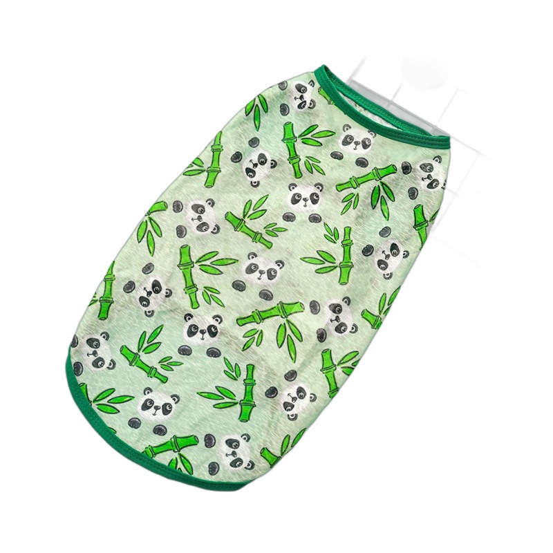 Perro grande ropa de mascotas perros gatos Tedico fondo peleo panda malla gato chaleco ropa para perros